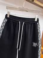 Graffiti Logo Side Striped Shorts