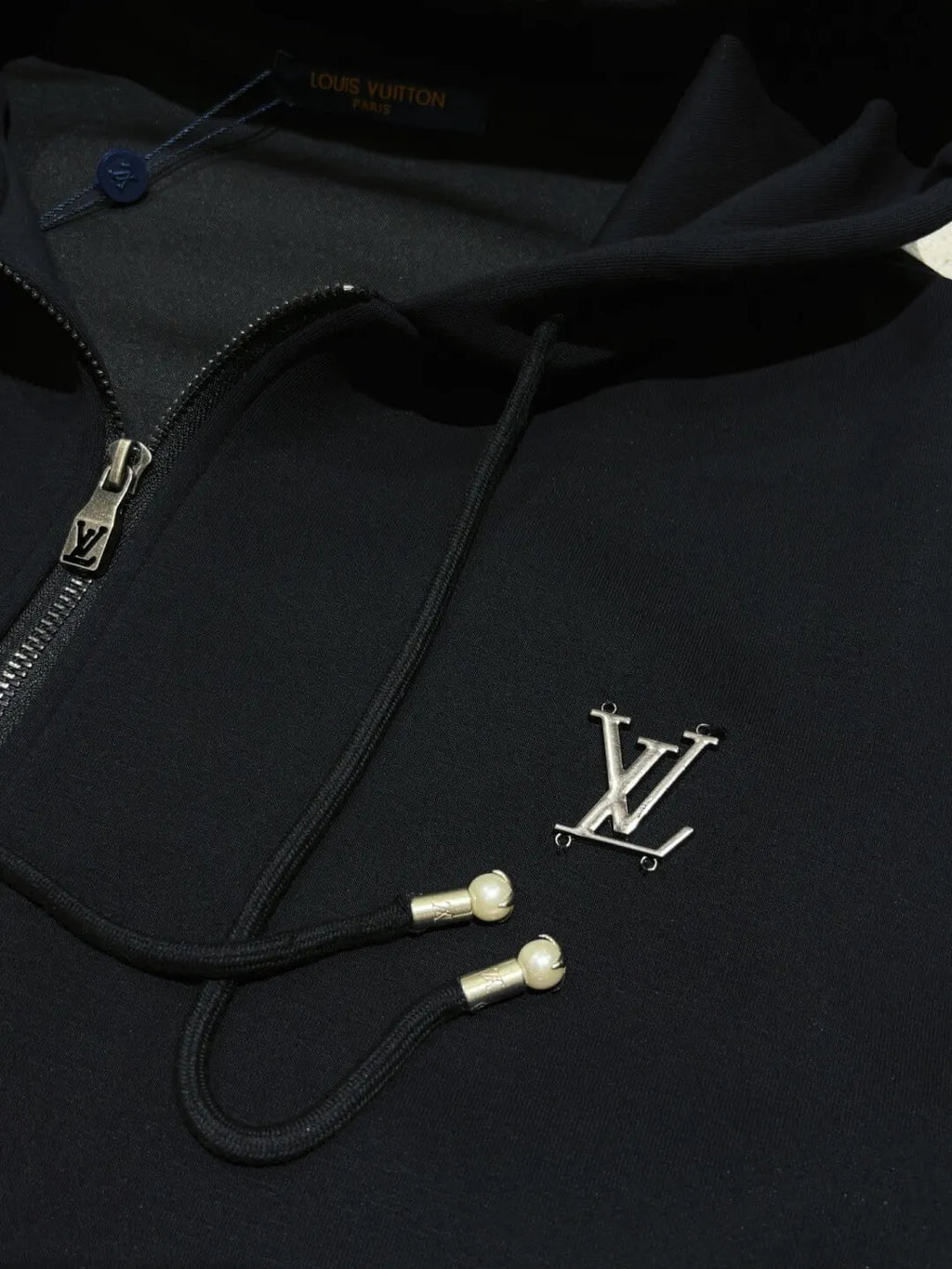 Hand-Sewn Metal Letter Jacket On Chest