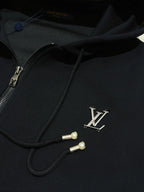 Hand-Sewn Metal Letter Jacket On Chest