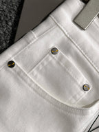 Eye Detail Slim Jeans