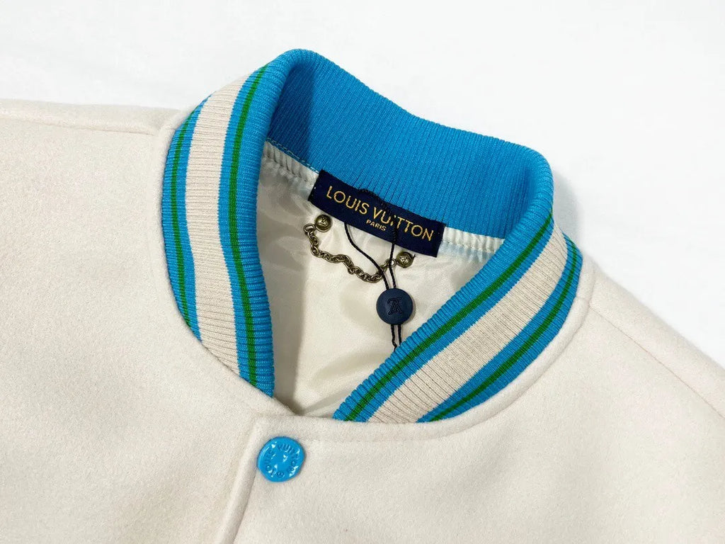 Donald Duck Embroidered Varsity Jacket