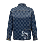 Checkerboard Skate Denim Jacket
