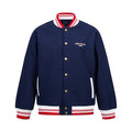 Plaid Baseball Jacket