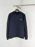 Jacquard Checkerboard Sweatshirt