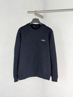 Jacquard Checkerboard Sweatshirt