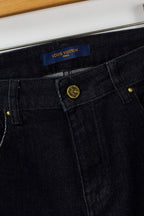Classic Pocket‑Embroidered Jeans