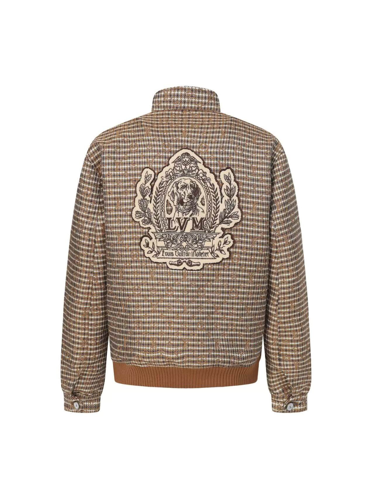 Houndstooth Monogram Jacket