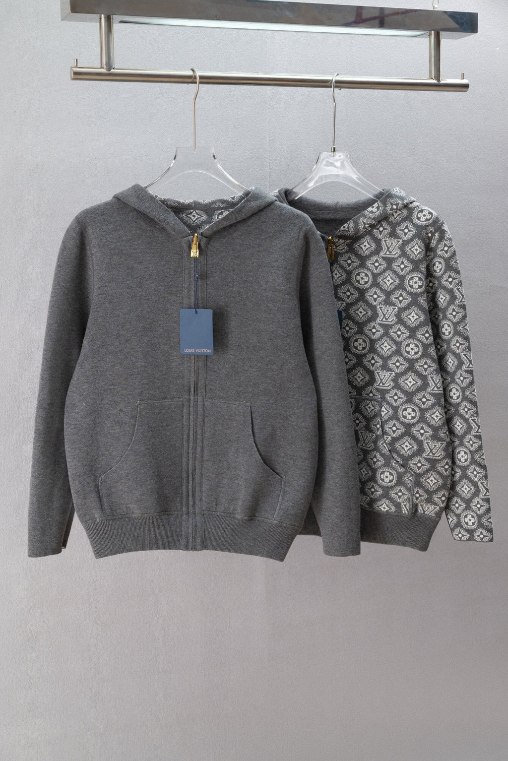 Reversible Cashmere Knit Jacket