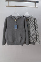 Reversible Cashmere Knit Jacket
