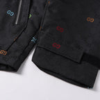 Colorful Double G Embroidered Jacket