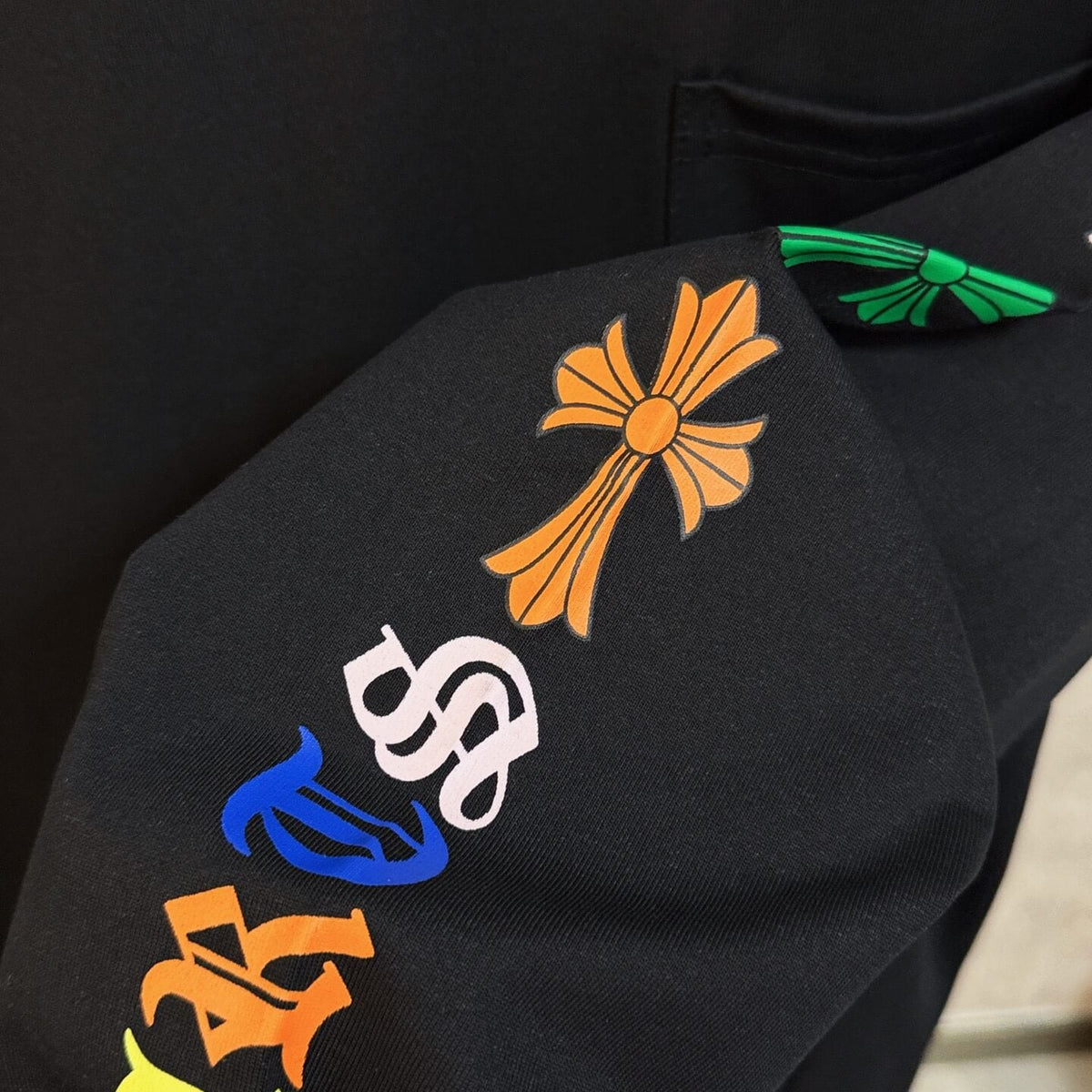 Multi-Color Cross Sweatshirt