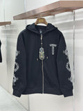 Patch‑Embroidered Jacket