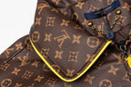 Vintage Print Calfskin Jacket