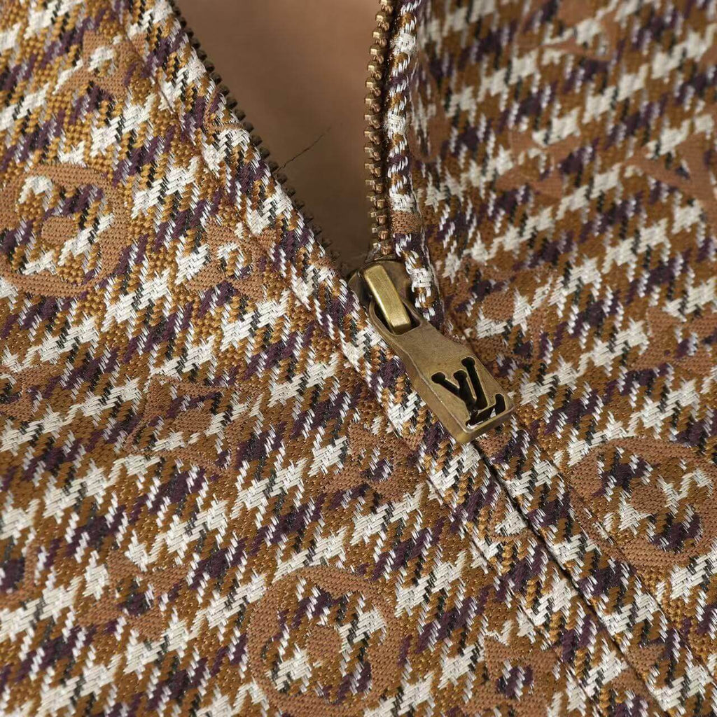 Houndstooth Monogram Jacket