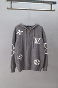 New Knit Hooded Cardigan Sweater