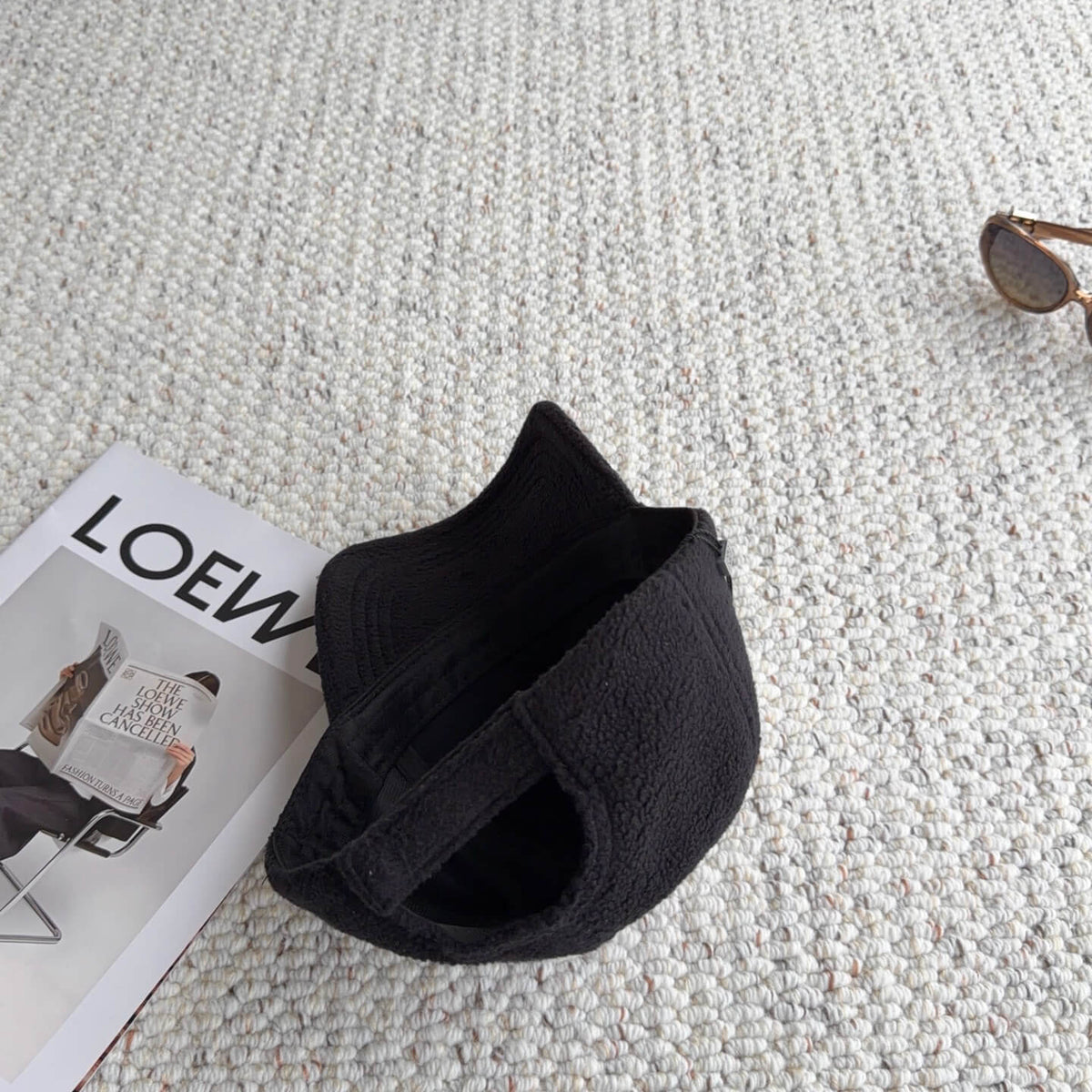 Soft Shearling Texture Hat