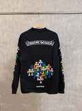 Multi-Color Cross Sweatshirt