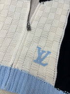 Stand Collar Sweater Jacket