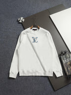 Denim Applique Sweatshirt