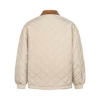 Diamond Quilted Padded Jacket