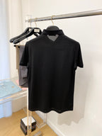 Chest Letter Print Polo Shirt
