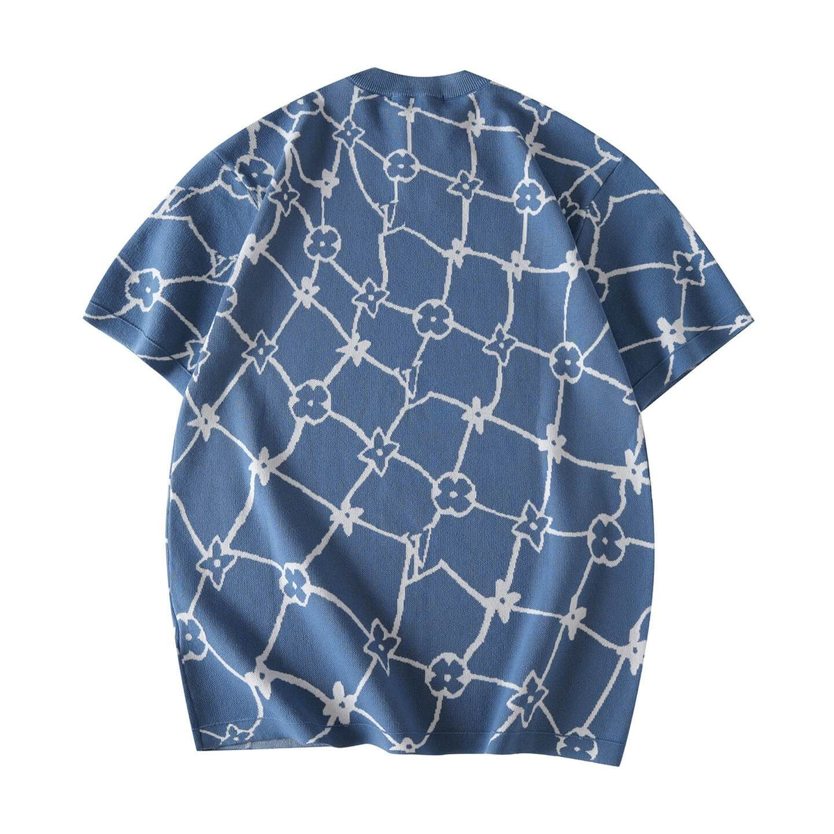 Blue Water Wave Design T-Shirt