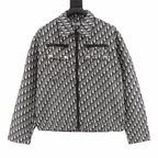 All‑Over Jacquard Unisex Jacket