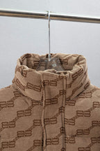 Double B All-Over Print Down Jacket