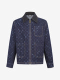 All-Over Print Denim Workwear Jacket