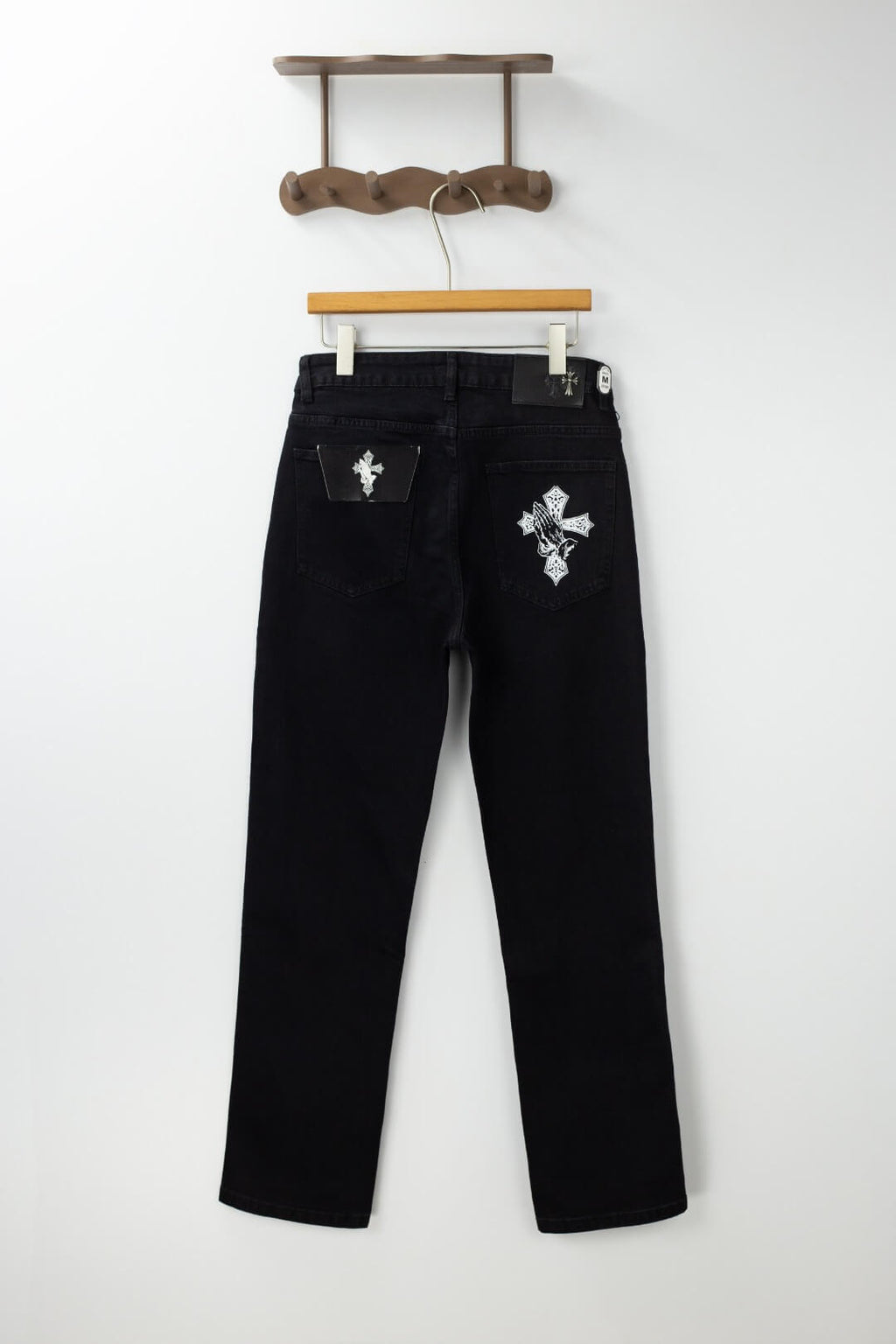 Heavy‑Wash Denim Jeans