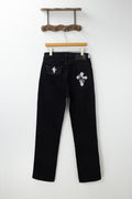 Heavy‑Wash Denim Jeans