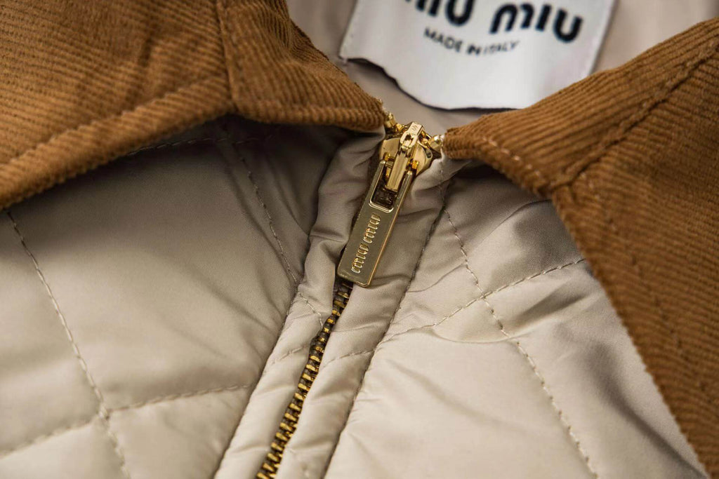 Diamond Quilted Padded Jacket