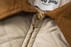 Diamond Quilted Padded Jacket
