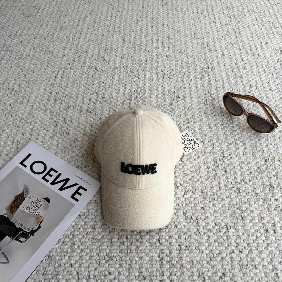 Soft Shearling Texture Hat