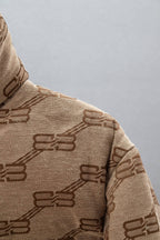 Double B All-Over Print Down Jacket