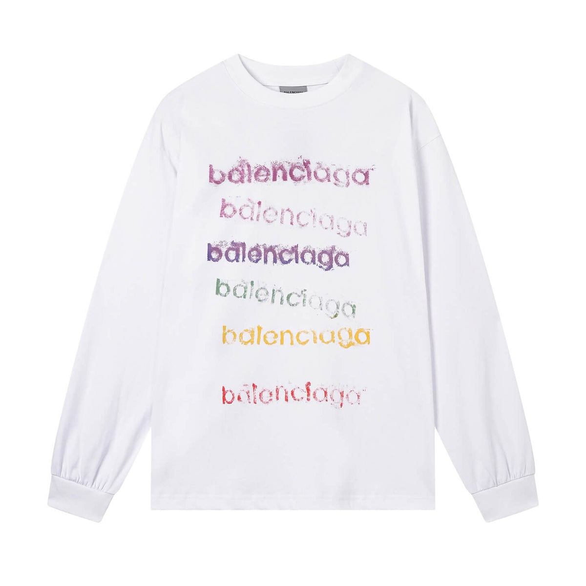 Multi-color Letter Print Sweatshirt