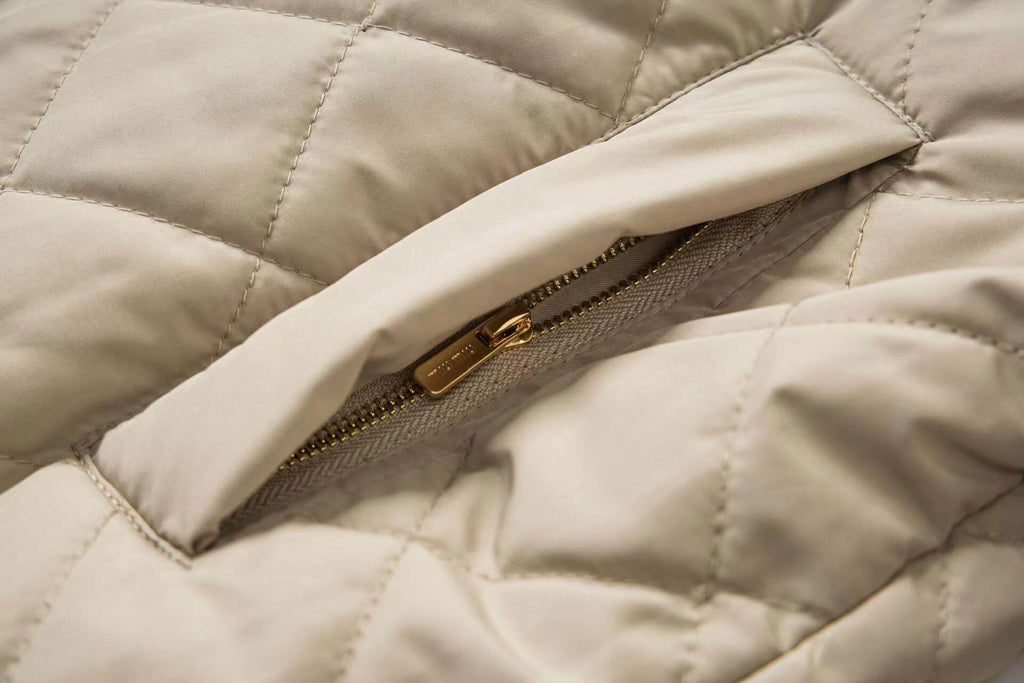 Diamond Quilted Padded Jacket