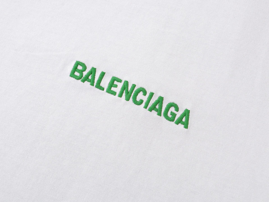 Green Letter Embroidery Sweatshirt