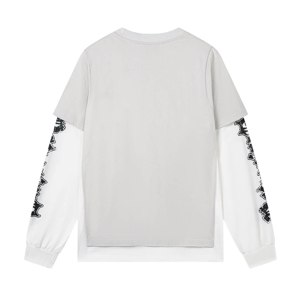 Mock Layer Design Sweatshirt