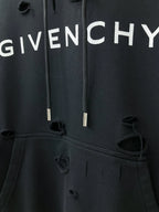 Double Layer Cut hoodie
