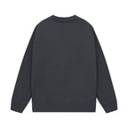 Tone‑on‑Tone Logo Cream Sweater