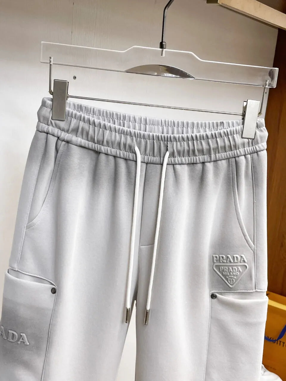 Dual‑Cargo Pocket Triangle   Pants