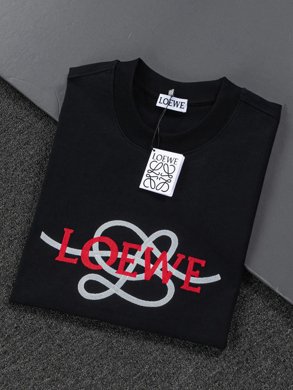 New Letter Embroidered T‑Shirt