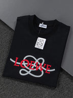 New Letter Embroidered T‑Shirt