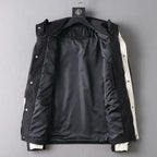 Contrast Pocket Hooded Jacket
