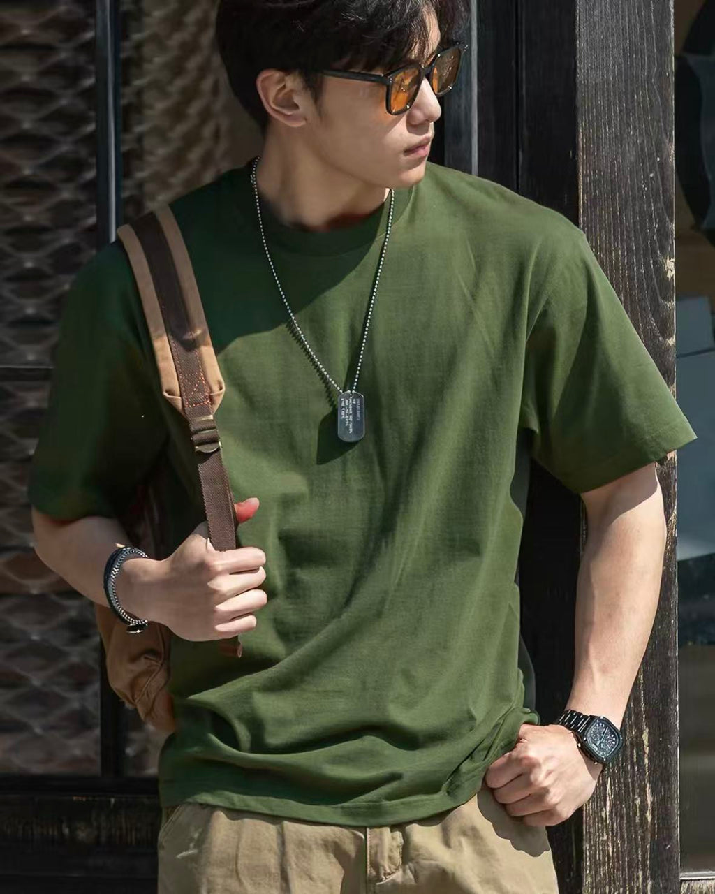 Simple Plain Summer T‑Shirt