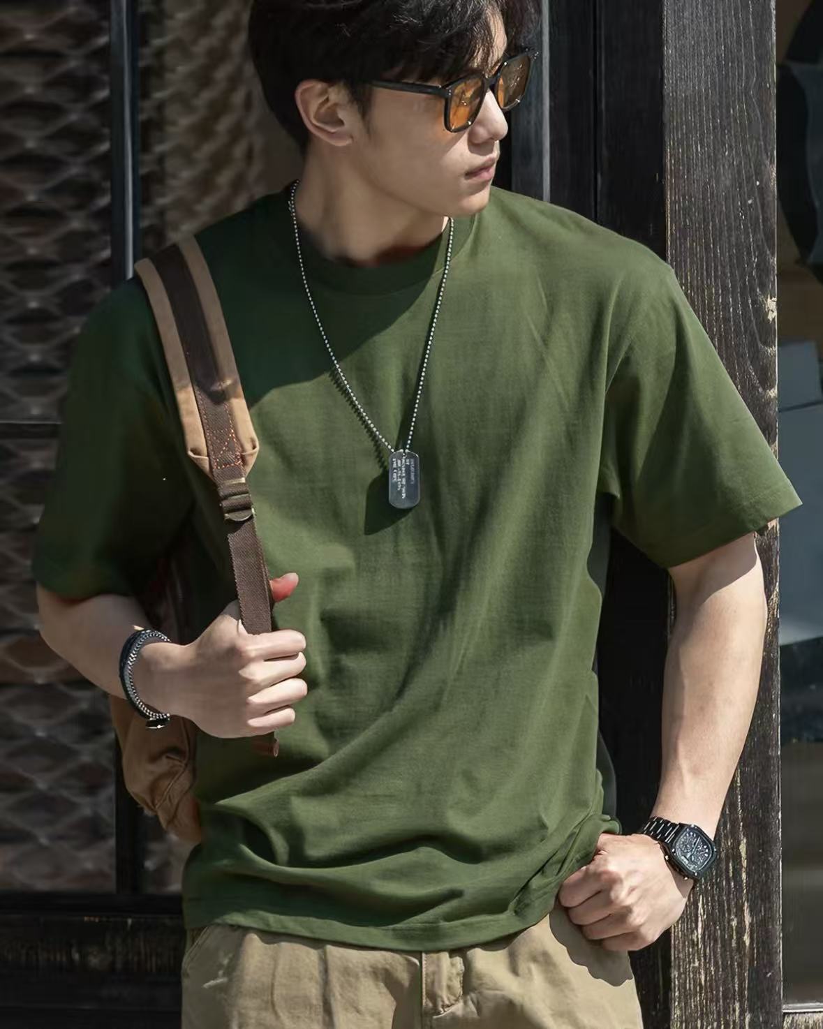Simple Plain Summer T‑Shirt