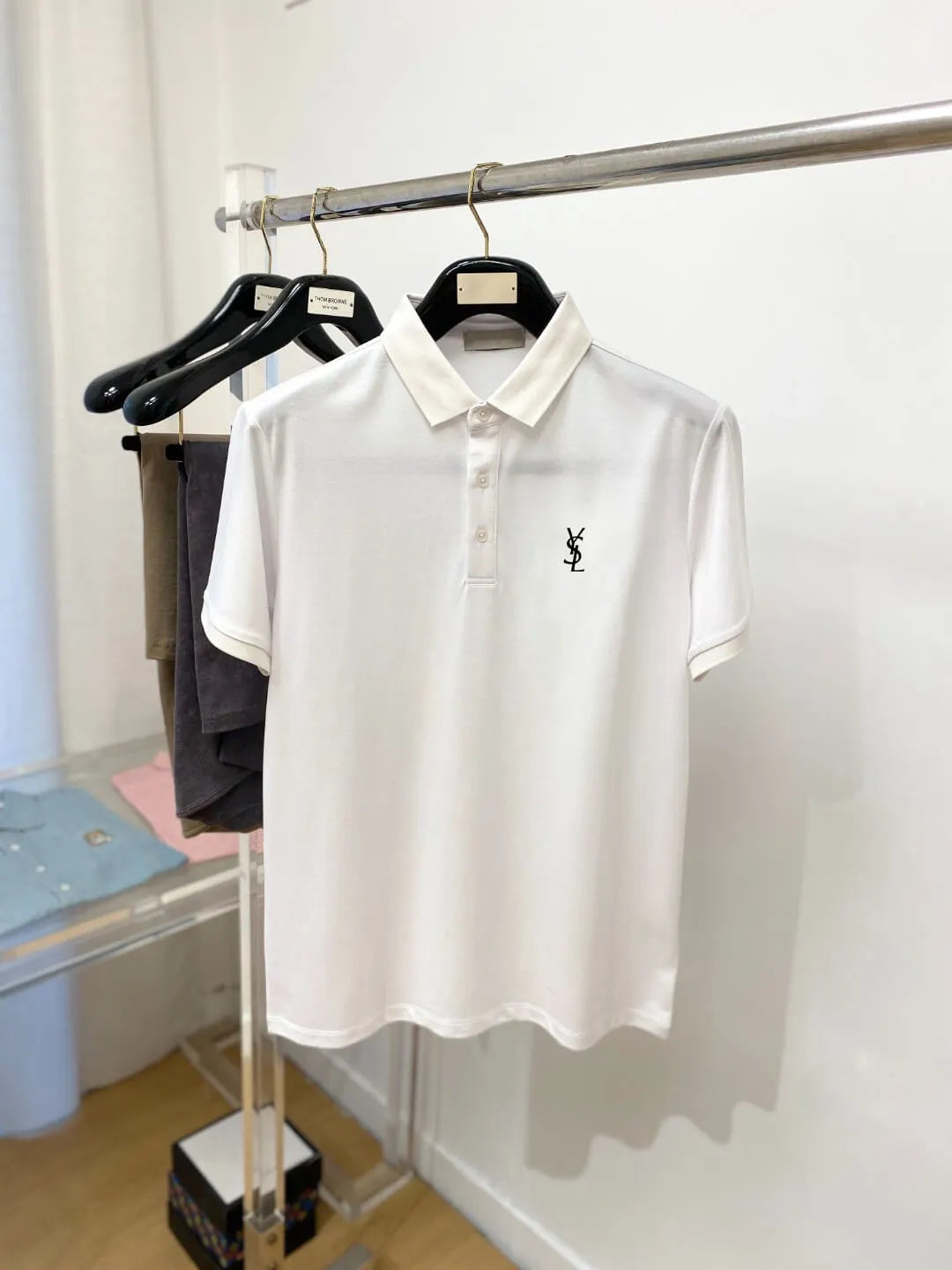Classic Pattern Print Polo Shirt