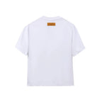Cosmic Planet Cartoon Print T-Shirt