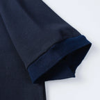 Letter‑Embroidered Polo Shirt